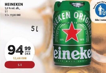 Scandinavian Park Heineken tilbud