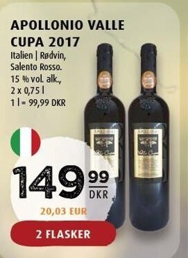 Scandinavian Park Apollonio valle cupa 2017 tilbud