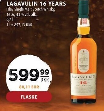 Scandinavian Park Lagavulin 16 years tilbud