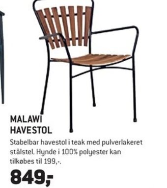 XL-BYG MALAWI HAVESTOL tilbud