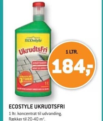 XL-BYG ECOSTYLE UKRUDTSFRI tilbud