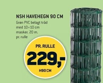 XL-BYG NSH HAVEHEGN 90 CM tilbud