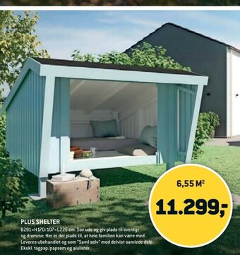 XL-BYG PLUS SHELTER tilbud