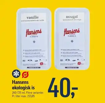 Hansens økologisk is
