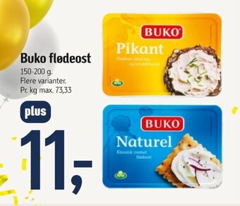 Føtex Buko flødeost 150-200 g. tilbud