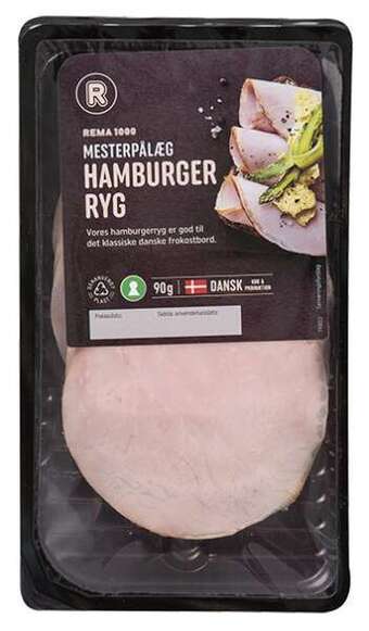 Rema 1000 Hamburgerryg, 90 g tilbud