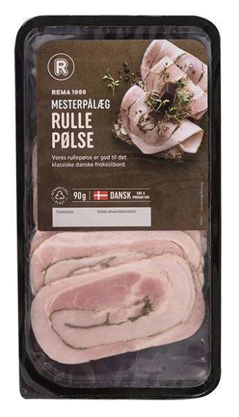 Rema 1000 Rullepølse, 90 g tilbud