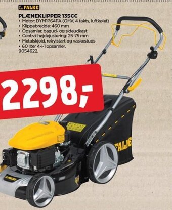 jem & fix FALKE PLÆNEKLIPPER 135CC tilbud