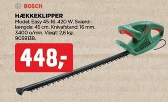 jem & fix BOSCH HÆKKEKLIPPER tilbud