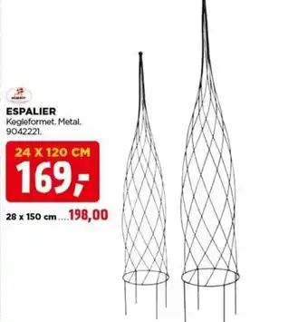 jem & fix ESPALIER 24 x 120 cm tilbud