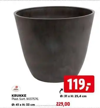 jem & fix KRUKKE Ø: 31 x H: 25.4 cm. tilbud