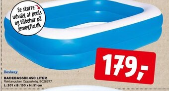 jem & fix BADEBASSIN 450 LITER tilbud