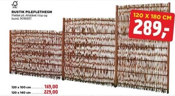 jem & fix RUSTIK PILEFLETHEGN tilbud