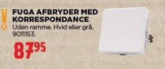 FUGA AFBRYDER MED KORRESPONDANCE