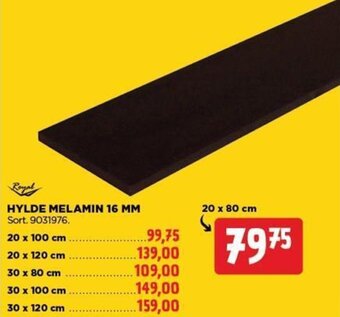 jem & fix HYLDE MELAMIN 16 MM tilbud