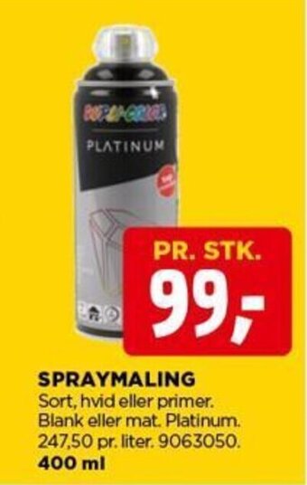 jem & fix SPRAYMALING 400 ml tilbud