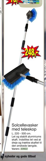 Harald Nyborg Solcellevasker med teleskop tilbud