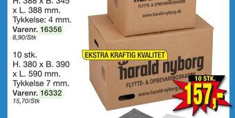 Harald Nyborg Flytte-/ opbevaringskasse tilbud