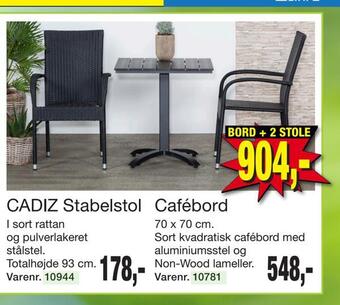 Harald Nyborg Cafébord tilbud
