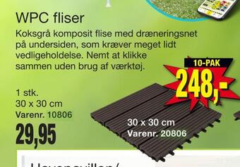 Harald Nyborg Wpc fliser tilbud