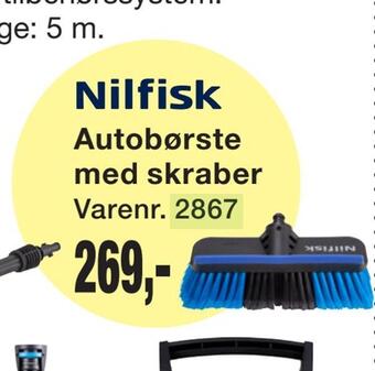 Harald Nyborg Autobørste med skraber tilbud