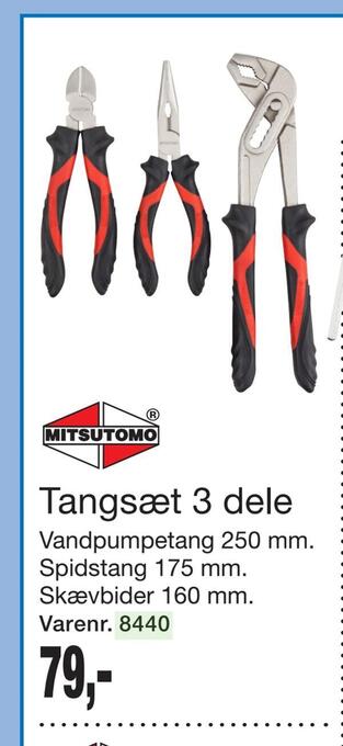 Harald Nyborg Tangsæt 3 dele tilbud