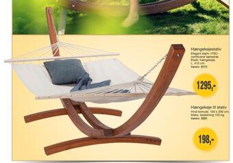 Harald Nyborg Hængekøje til stativ tilbud