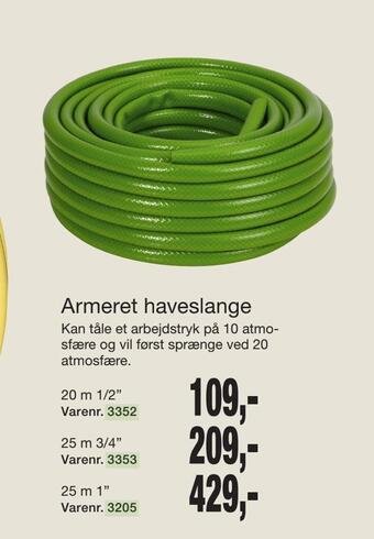 Harald Nyborg Armeret haveslange tilbud