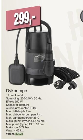 Harald Nyborg Dykpumpe tilbud