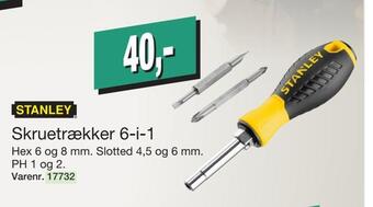 Skruetrækker 6-i-1