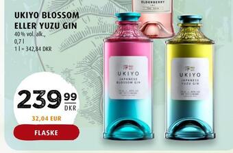 Scandinavian Park Ukiyo blossom eller yuzu gin tilbud