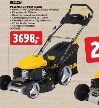 jem & fix Plæneklipper 173cc tilbud