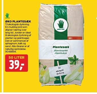 jem & fix Øko plantesæk tilbud