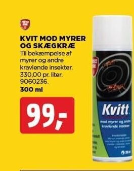 jem & fix Kvit mod myrer og skægkræ tilbud