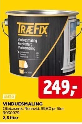 jem & fix Træfix vinduesmaling tilbud