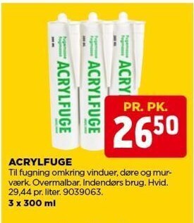 jem & fix Acrylfuge tilbud