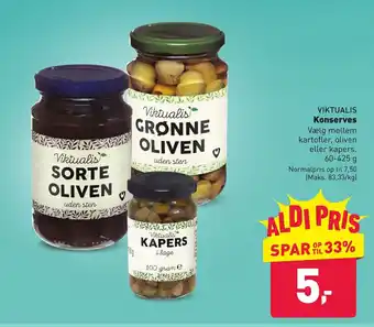 ALDI VIKTUALIS Konserves tilbud