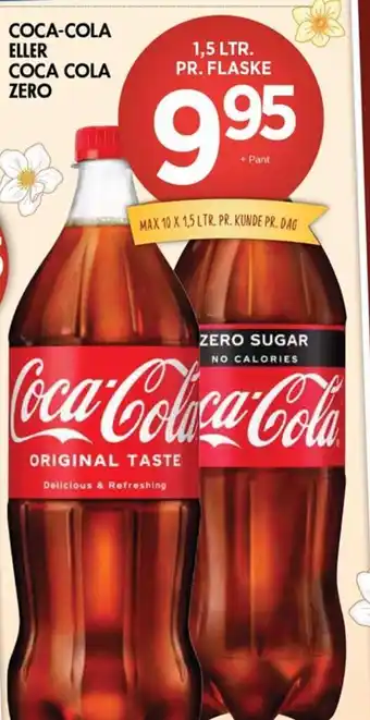 Liva-Stormarked COCA-COLA ELLER COCA COLA ZERO tilbud