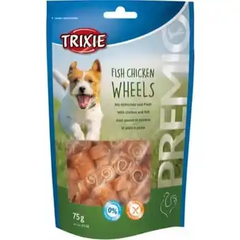 Premio fish chicken hjul, 75 g