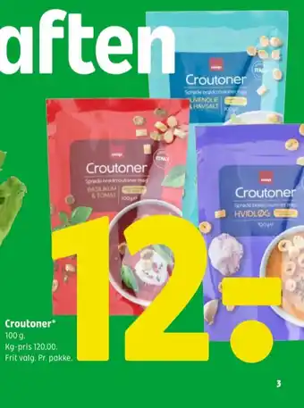 Coop 365 Coop croutoner tilbud