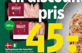 Coop 365 Coop kyllingebrystfilet tilbud