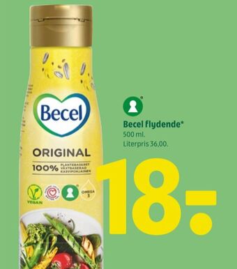 Coop 365 Becel margarine - flydende original tilbud