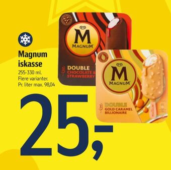 Føtex Magnum ispinde tilbud
