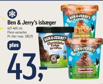 Føtex Ben & jerry's is tilbud