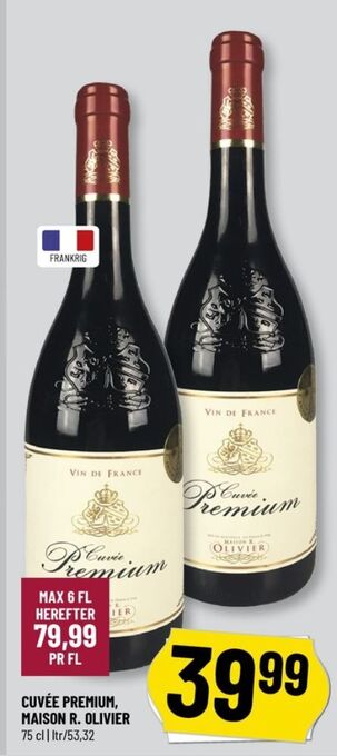 Løvbjerg Ukendt fransk rødvin tilbud