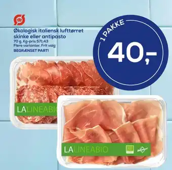 Irma La linea lufttørret skinke tilbud
