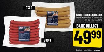 Løvbjerg Steff houlberg hotdogpølser tilbud