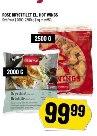 Løvbjerg Rose kyllingebrystfilet tilbud