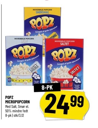 Løvbjerg Popz popcorn tilbud