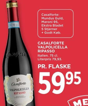 MENY Ukendt italiensk rødvin tilbud